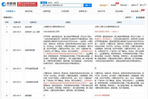 上海松江騰訊云計(jì)算公司增資至5000萬元，深化計(jì)算機(jī)系統(tǒng)集成服務(wù)布局